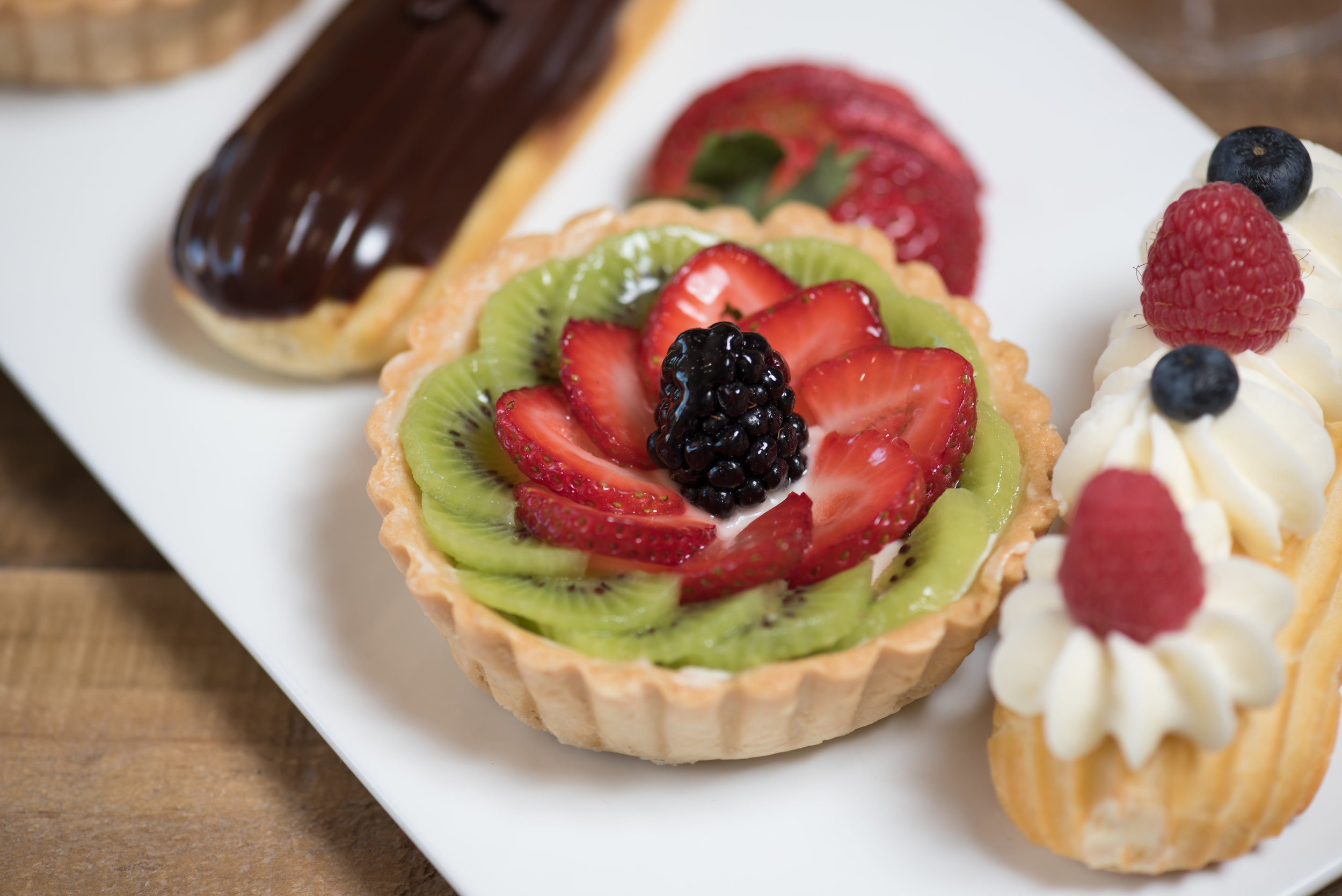 Foods In A French Cafe